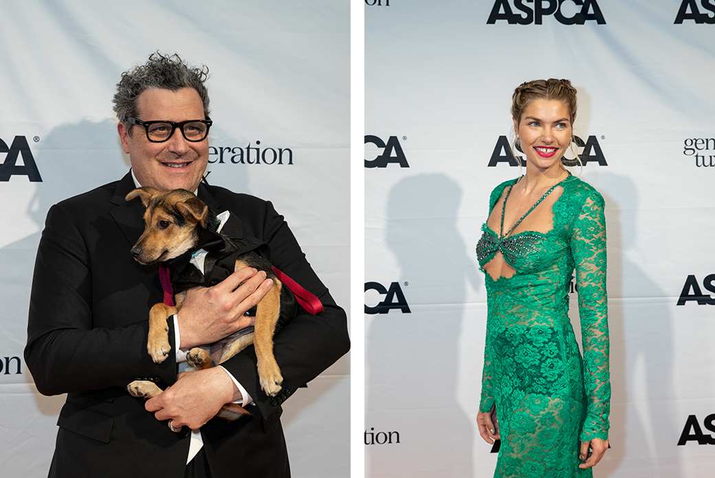 Isaac Mizrahi and Jessica Hart