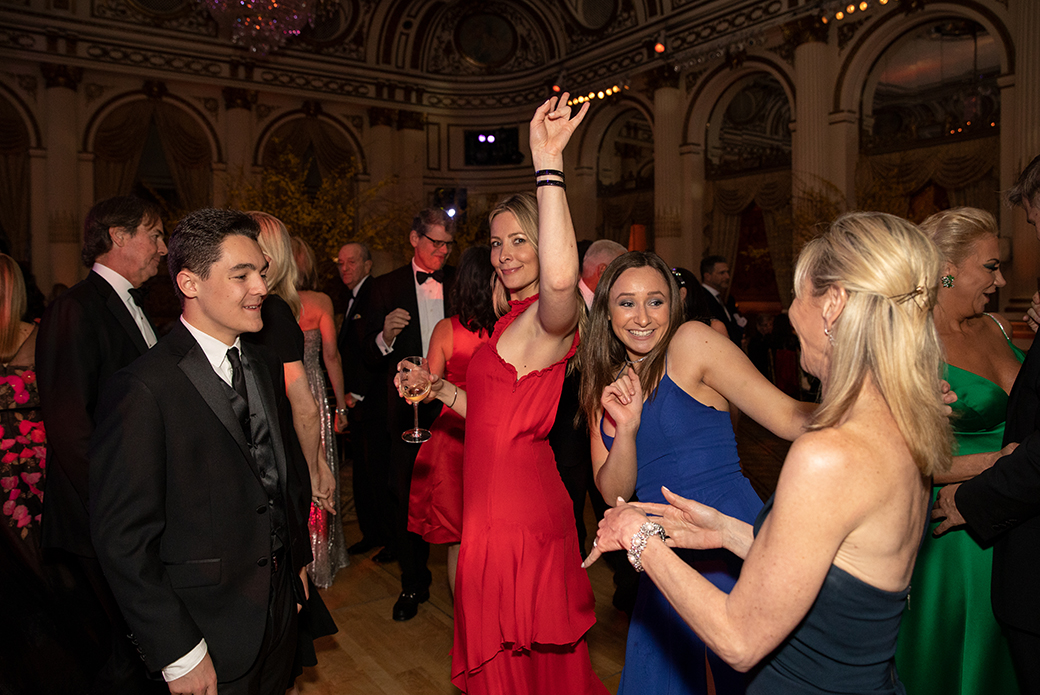 Guests at the Bergh Ball