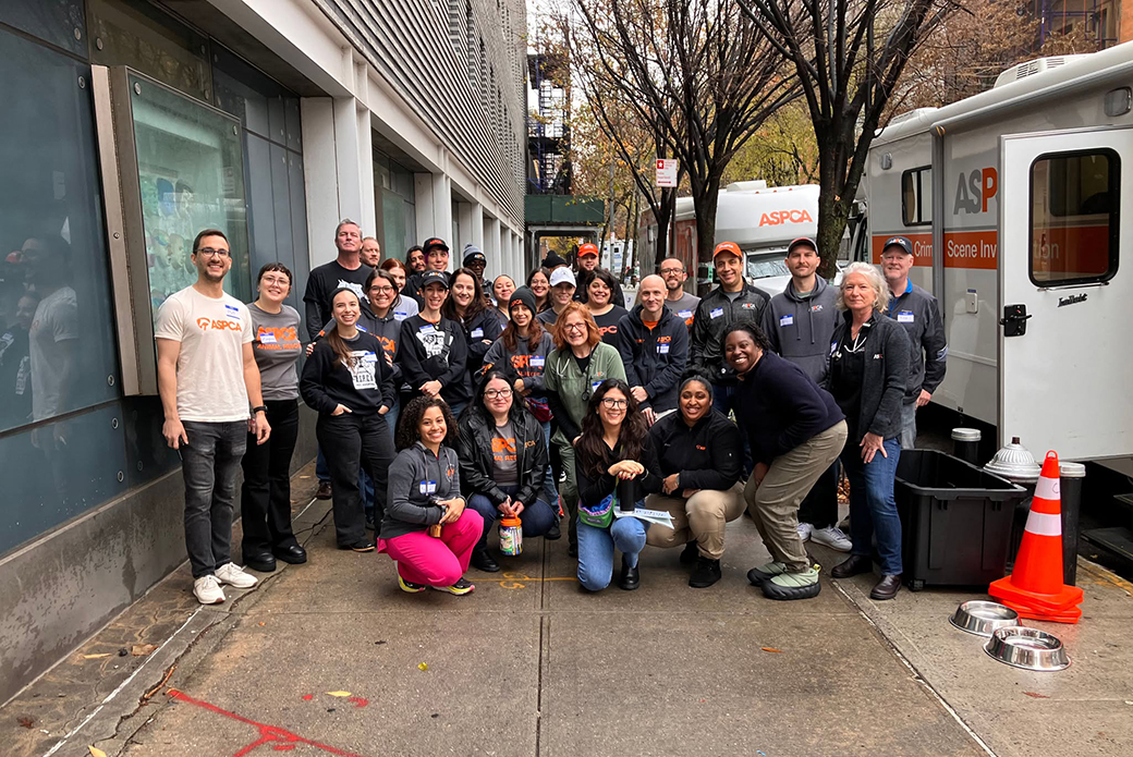 ASPCA event staff group picture