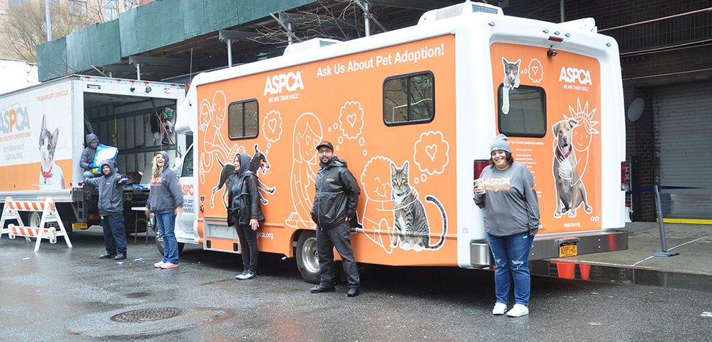 ASPCA pet food distribution