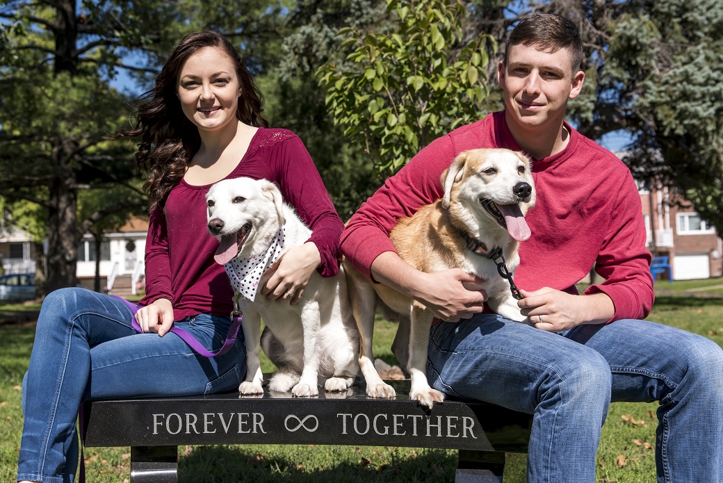 Riley, Sis, Maddy and Daniel