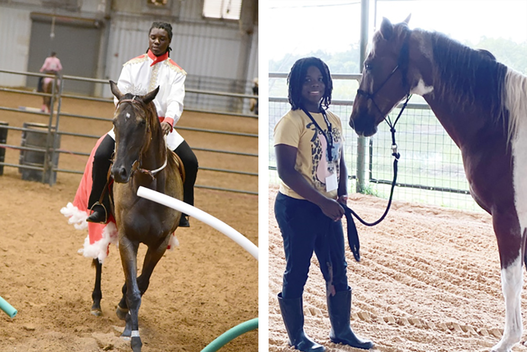Abigail and Her Majesty at the show; Angelica meets Gus for the first time. 