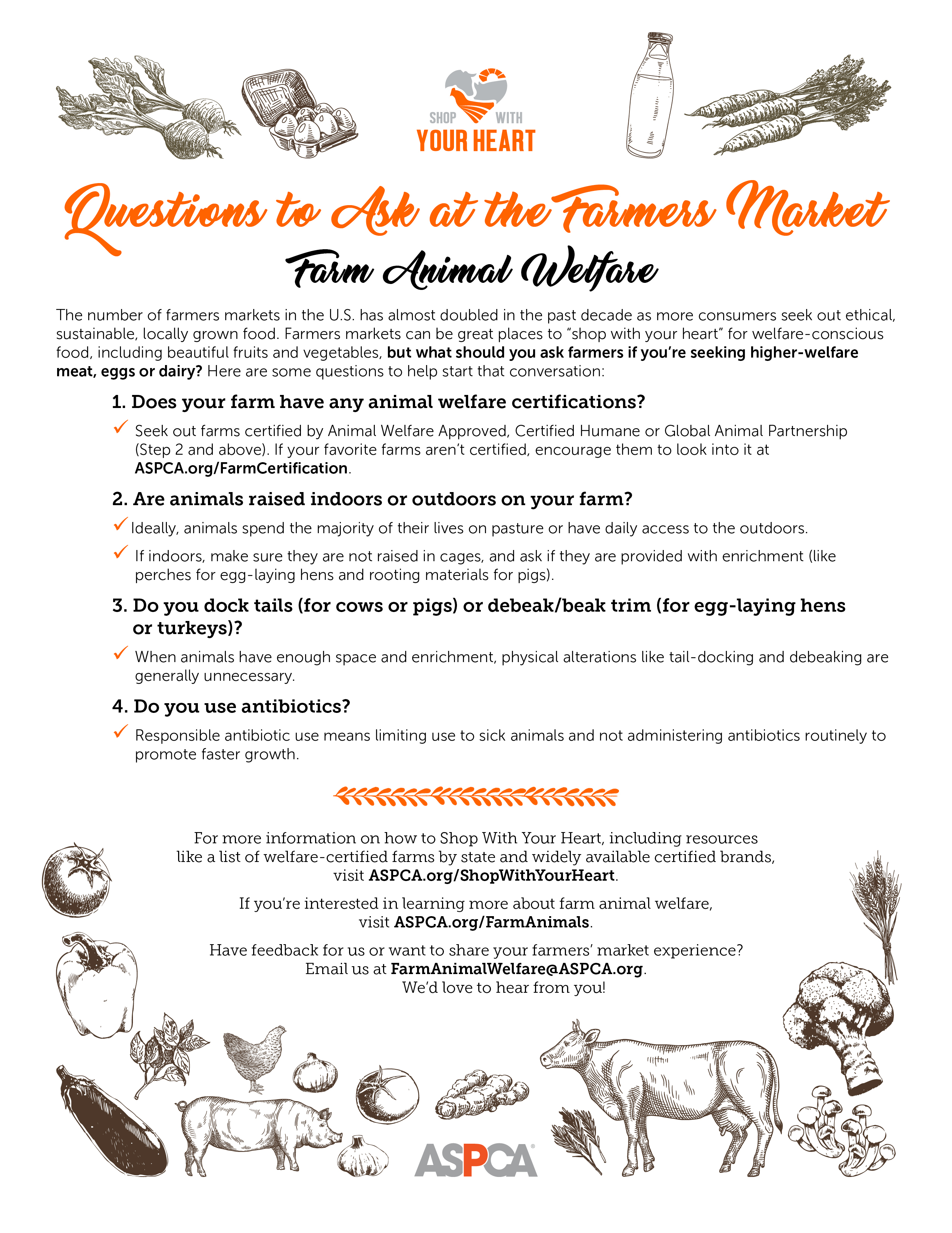 farmers market guide