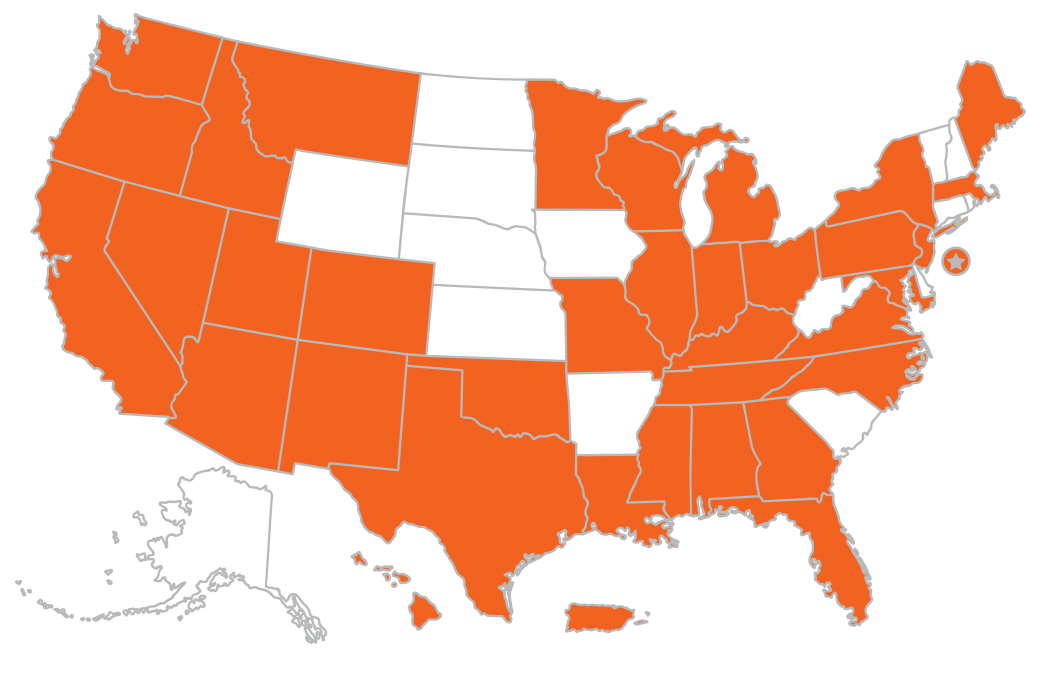 grant funding map