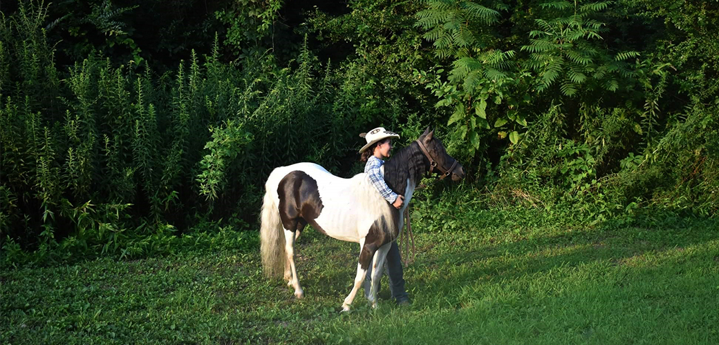 girl and horse