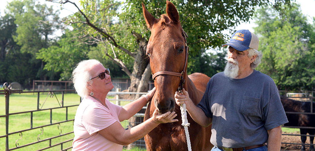 Gordon and Venus with Cherry